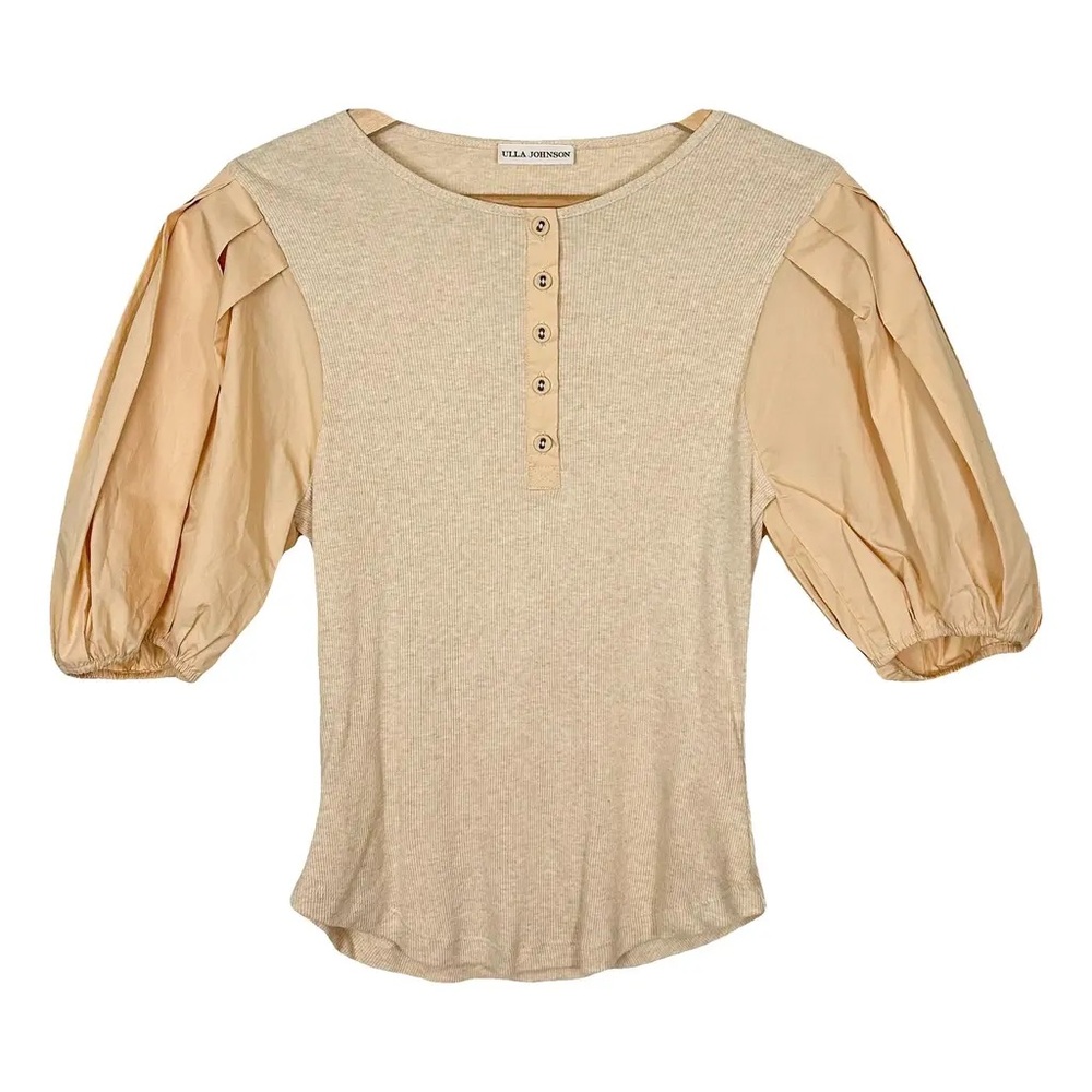 Ulla Johnson Cream Puff Sleeve Blouse